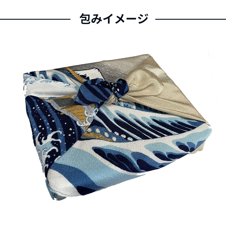 Furoshiki (Japanese wrapping cloth) with Ukiyo-e print