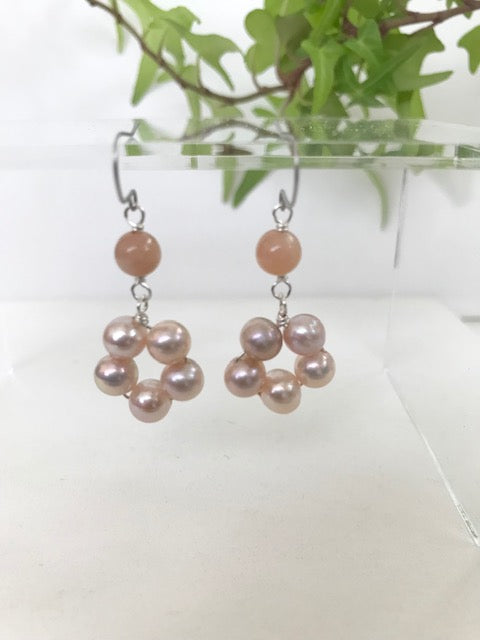 ピアス ステンレス 淡水パール 真珠 プレゼント ギフト