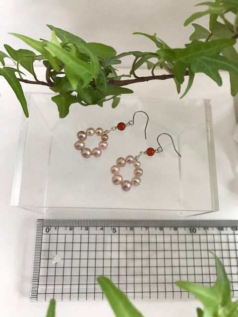 ピアス ステンレス 淡水パール 真珠 プレゼント ギフト