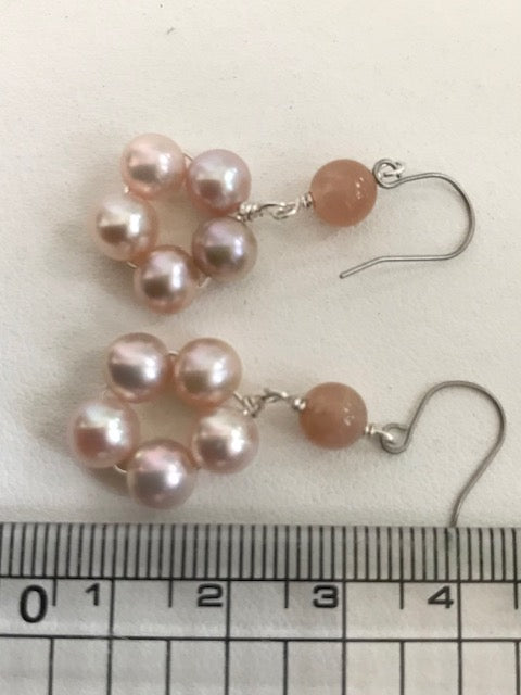 ピアス ステンレス 淡水パール 真珠 プレゼント ギフト