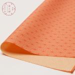 Stylish Furoshiki (Japanese-made furoshiki) from Kyoto. Polyester furoshiki, woven with a single weave, double-sided dyeing, 48 x 50cm wide. Features a hemp leaf pattern on the front and a plain pattern on the back.